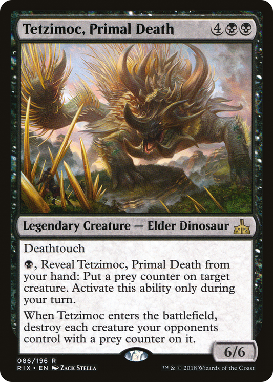 Tetzimoc, Primal Death [RIX-086]