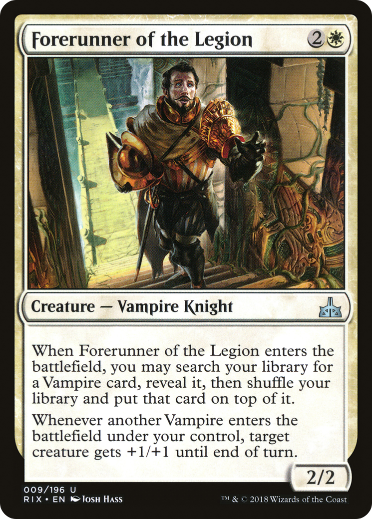 Forerunner of the Legion [RIX-009]