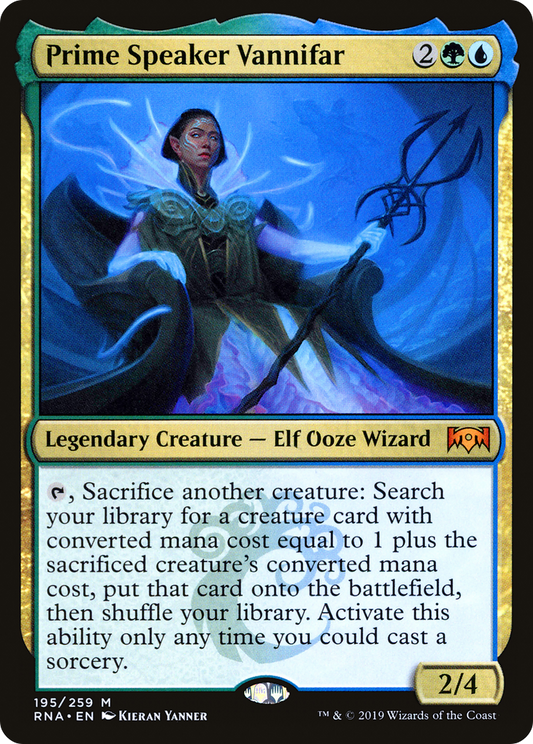 Prime Speaker Vannifar [RNA-195]