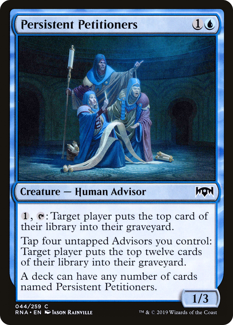 Persistent Petitioners [RNA-044]