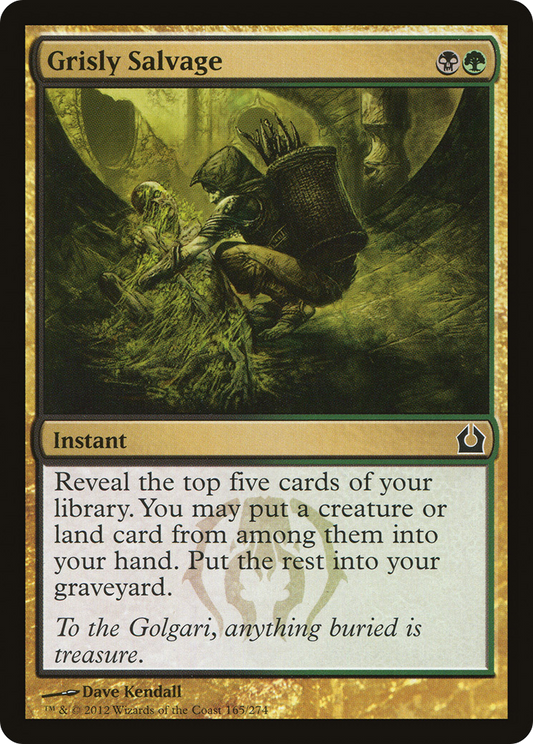 Grisly Salvage [RTR-165]