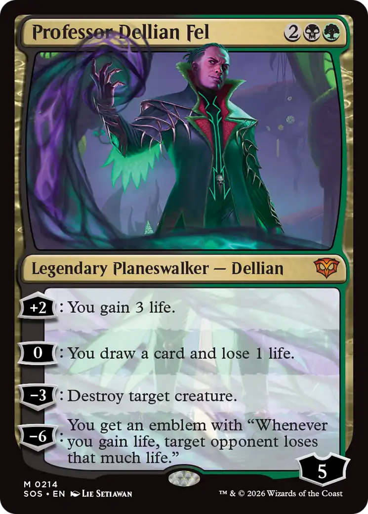 Professor Dellian Fel [SOS-214]