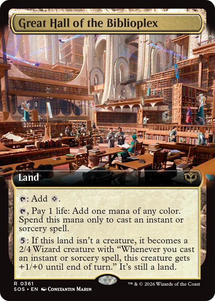 Great Hall of the Biblioplex [SOS-361]