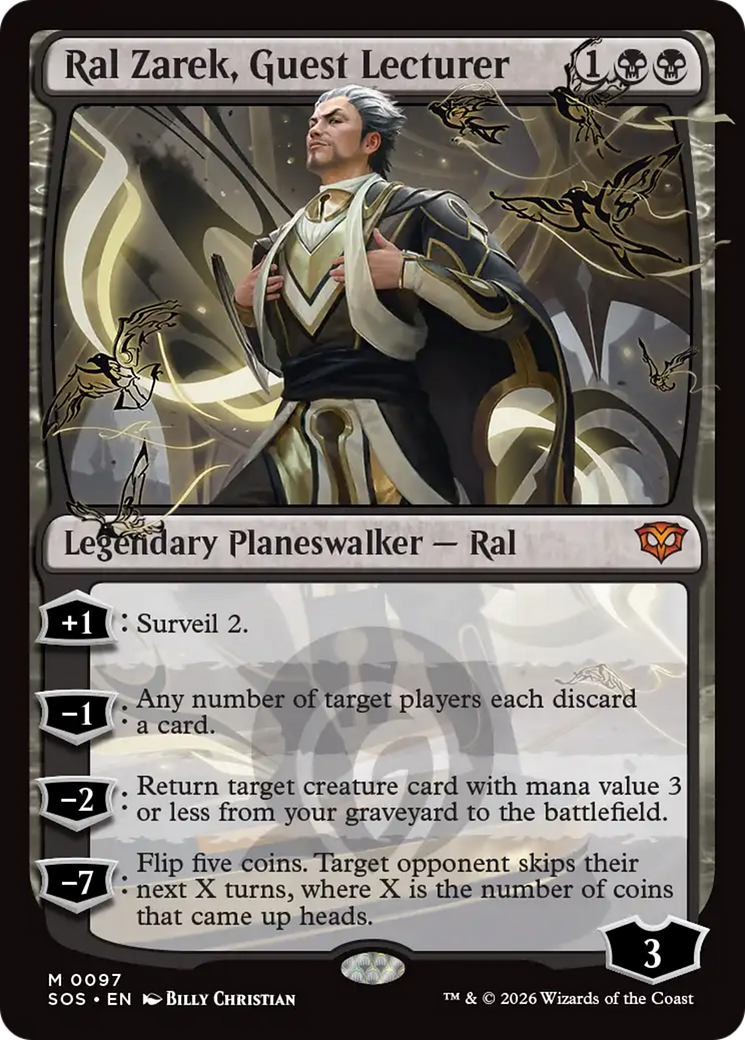 Ral Zarek, Guest Lecturer [SOS-097]