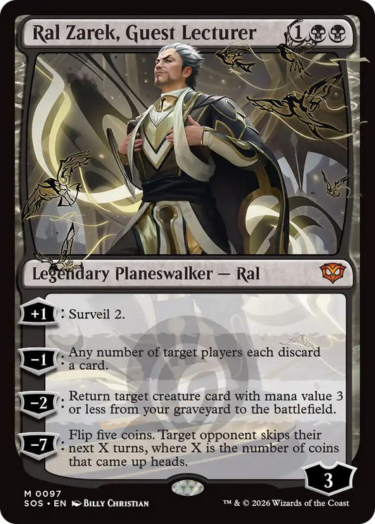 Ral Zarek, Guest Lecturer [SOS-097]