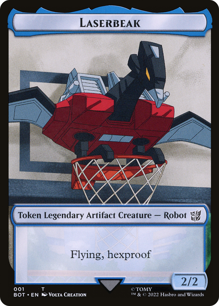 Laserbeak Token // Powerstone Token [TBOT-001/007]