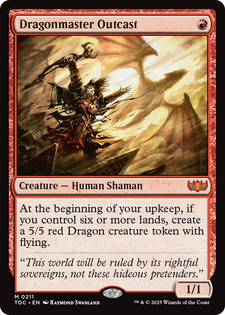 Dragonmaster Outcast [TDC-211]