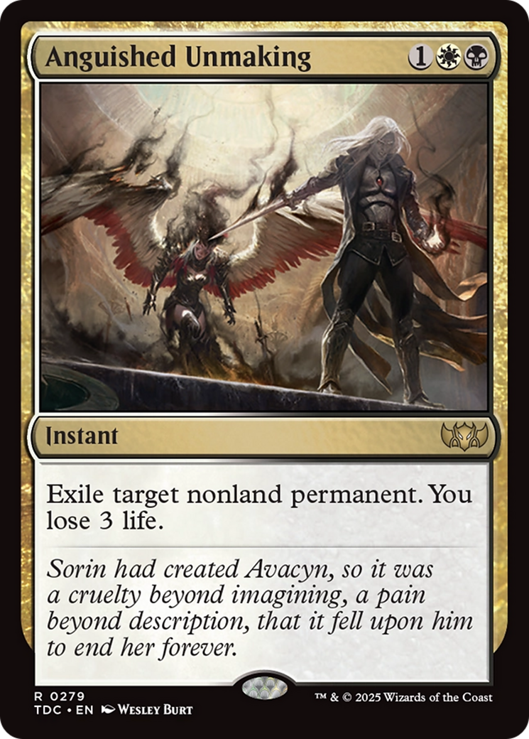 Anguished Unmaking [TDC-279]