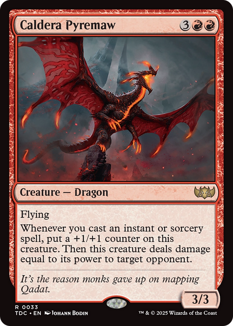 Caldera Pyremaw [TDC-033]