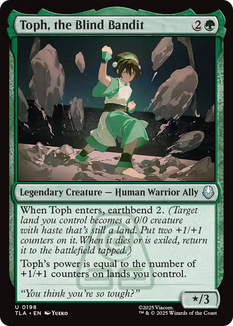 Toph, the Blind Bandit [TLA-198]