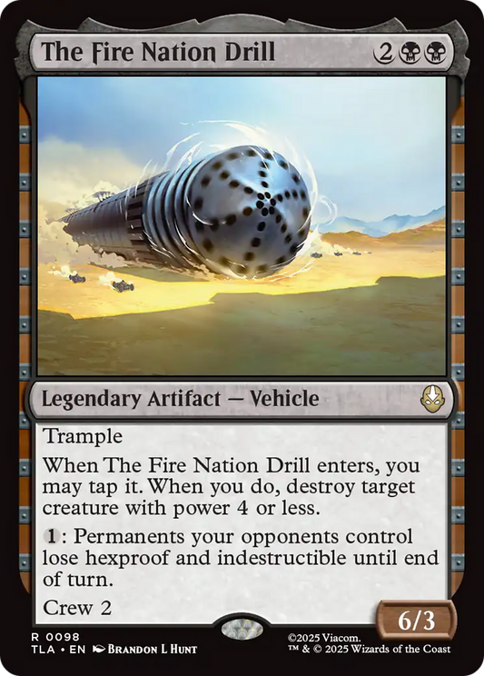 The Fire Nation Drill [TLA-098]