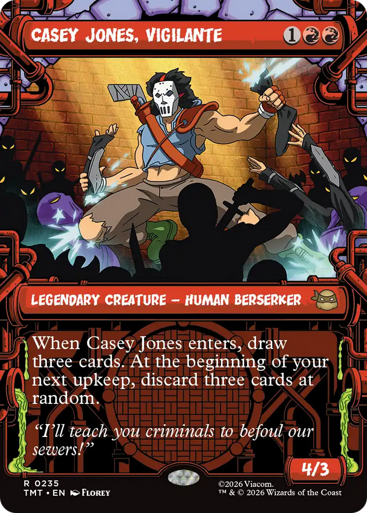 Casey Jones, Vigilante [TMT-235]