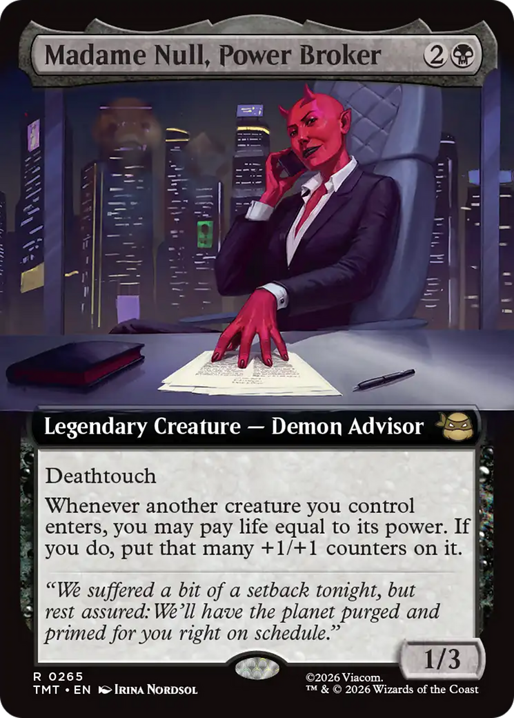 Madame Null, Power Broker [TMT-265]