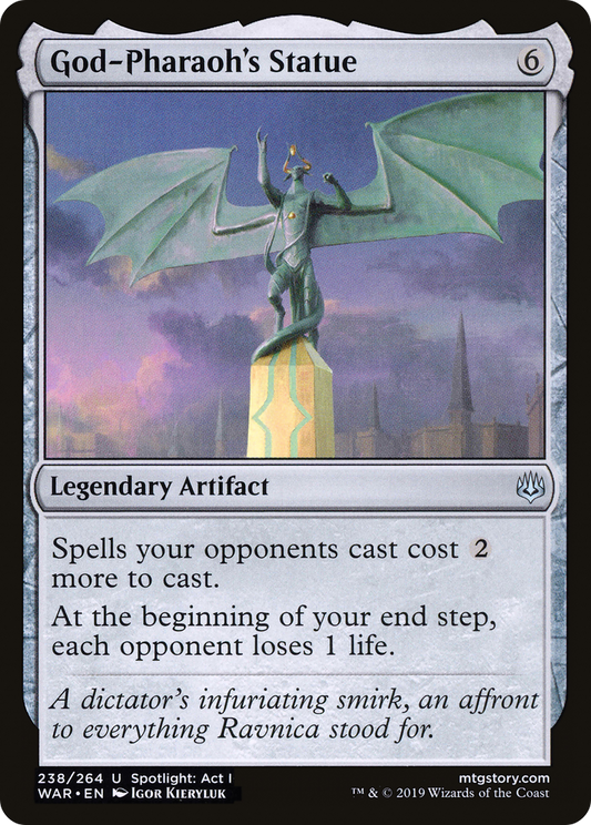 God-Pharaoh's Statue [WAR-238]