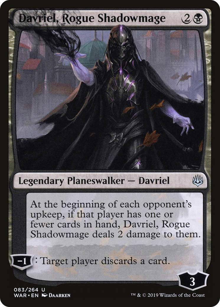 Davriel, Rogue Shadowmage [WAR-083]