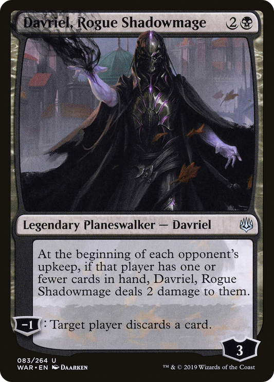 Davriel, Rogue Shadowmage [WAR-083]