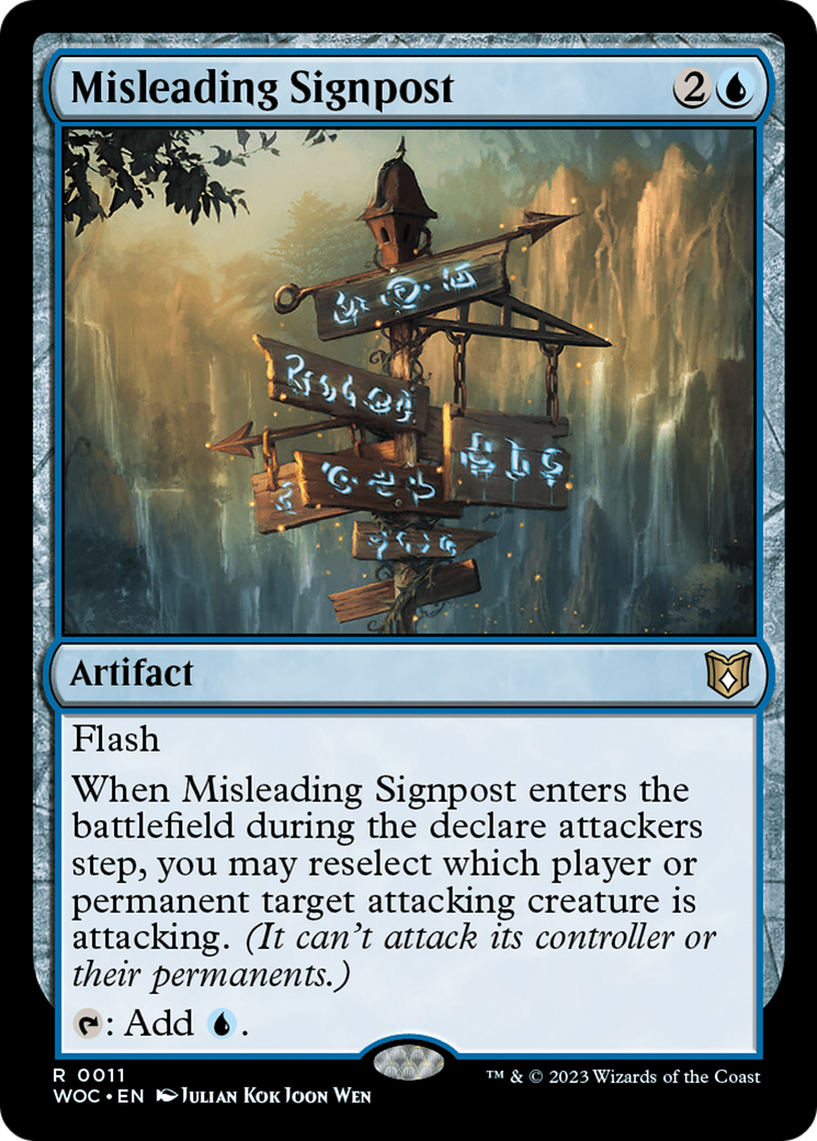 Misleading Signpost [WOC-011]