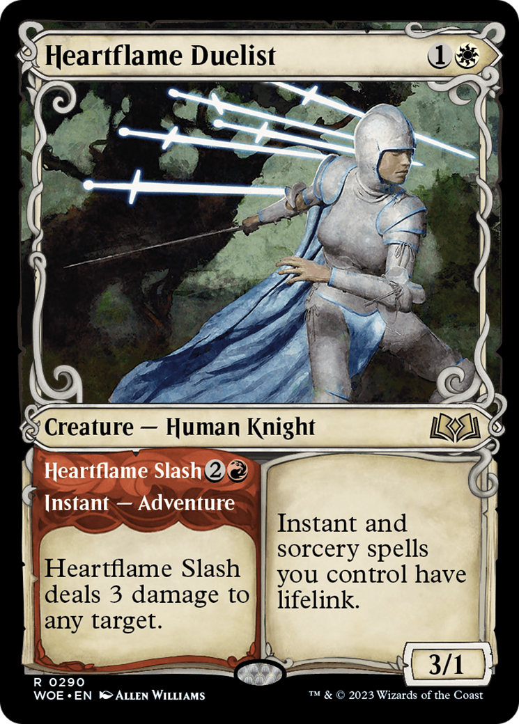 Heartflame Duelist // Heartflame Slash [WOE-290]