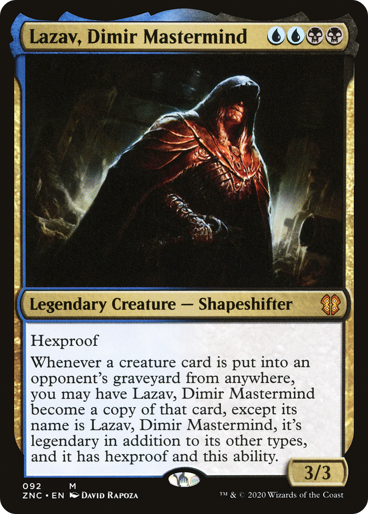 Lazav, Dimir Mastermind [ZNC-092]