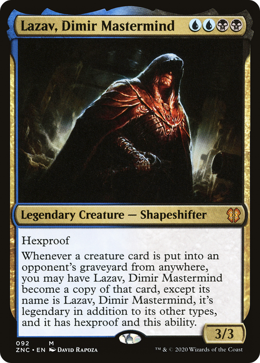 Lazav, Dimir Mastermind [ZNC-092]